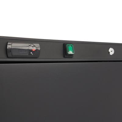 Maxima Lednice - 600 l - 4 nastavitelné police - černá |  09405026